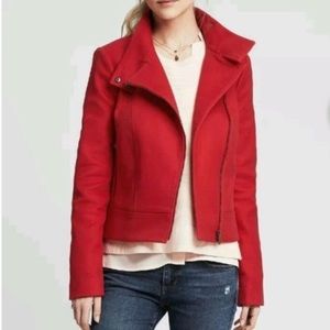 Nwt Vegan Suede Moto Jacket 